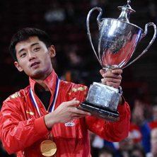 张继科世乒赛卫冕男单冠军成功