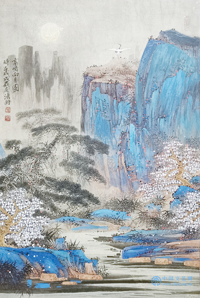 返璞归真 浑然天成—品读孙鸿钧的山水画